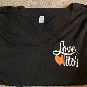 Love, Tito’s small v-neck